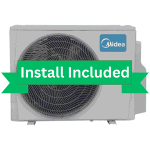 Midea EVOX DLCURAH36 3 Ton Ducted Inverter Heat Pump System